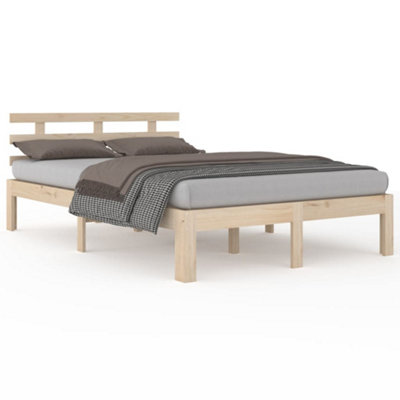 Vidaxl Bed Frame Without Mattress 135X190Cm Double from B&Q