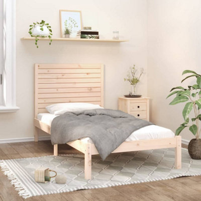 B&Q -  Bed Frame Without Mattress 90X200 Cm Solid Wood