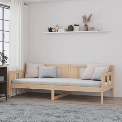 Vidaxl Day Bed Without Mattress Solid Wood Pine 80X200 Cm Day Beds from B&Q