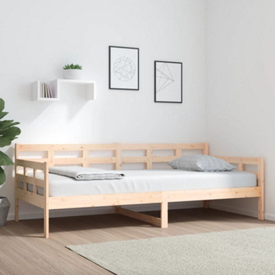 Vidaxl Day Bed Without Mattress Solid Wood Pine 90X200 Cm from B&Q