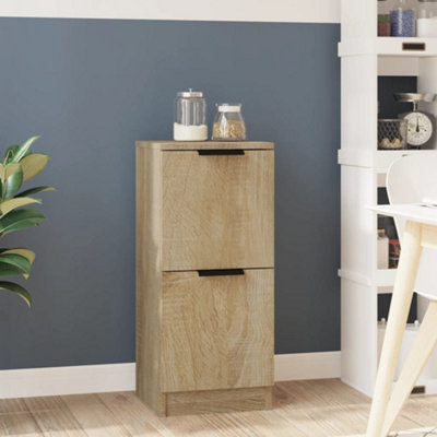 Vidaxl Sideboard Sonoma Oak 30X30X70 Cm Engineered Wood from B&Q