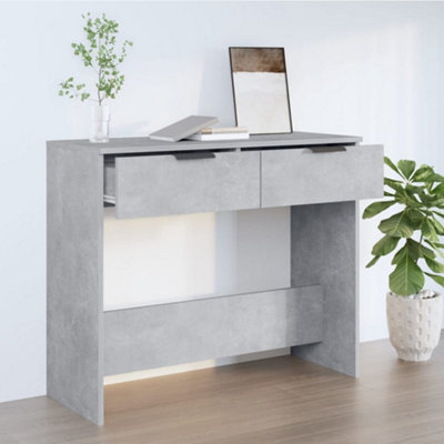 Vidaxl Console Table Concrete Grey 90X36X75 Cm Engineered Wood from B&Q