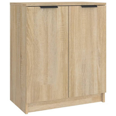 vidaXL Shoe Cabinet Engineered Wood Brown 59x35x70 cm - Image 3