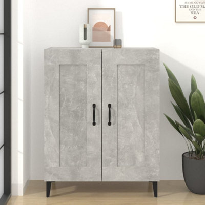 Vidaxl Sideboard Concrete Grey 69.5X34X90 Cm Engineered Wood from B&Q