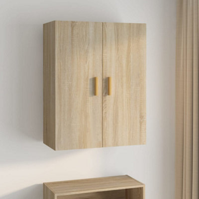 Vidaxl Hanging Wall Cabinet Sonoma Oak 69.5X34X90 Cm from B&Q