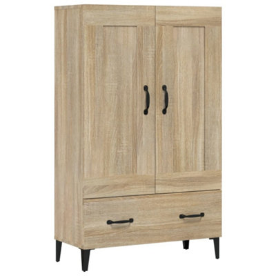 Vidaxl Highboard Sonoma Oak 70X31X115 Cm Engineered Wood from B&Q
