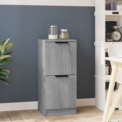 Vidaxl Sideboard Grey Sonoma 30X30X70 Cm Engineered Wood from B&Q
