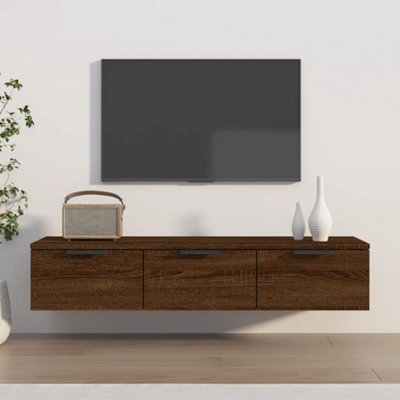 Vidaxl Wall Cabinet Oak 102X30x20 Cm Engineered Wood Brown