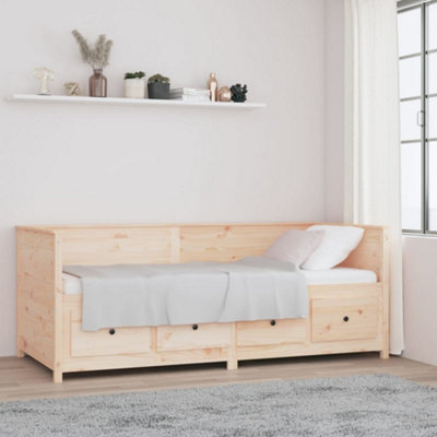 Vidaxl Day Bed Without Mattress 80X200 Cm Solid Wood Pine from B&Q