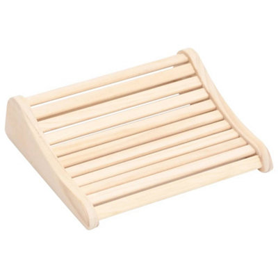 Vidaxl Grain Sauna Headrest Solid Wood Pine