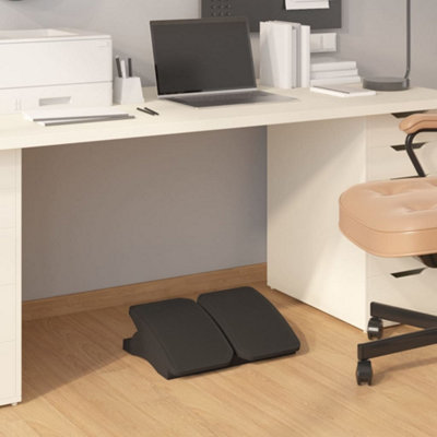 B&Q -  Footrest Black 43.5X32.5X10.5 Cm