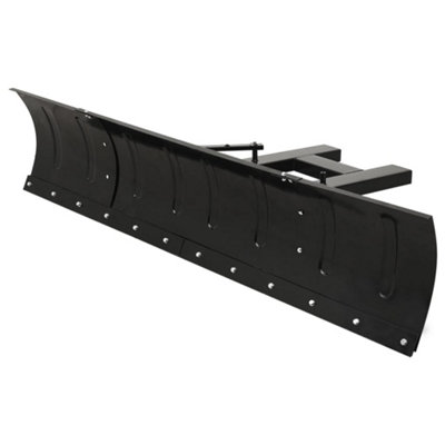 Vidaxl Snow Plough For Forklift 200X48 Cm Snow Ploughs Black