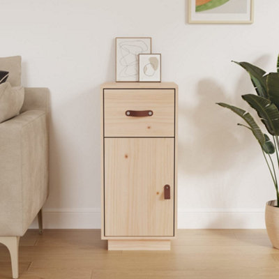 B&Q -  Sideboard 34X40X75 Cm Solid Wood Pine