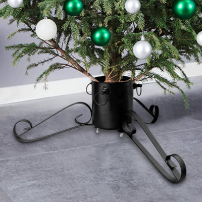 Walplus Christmas Tree Stand Black 58X58X21 Cm