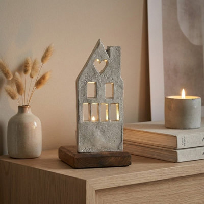 Garden Greatness Cut Out House On Base Candle Holder from B&Q