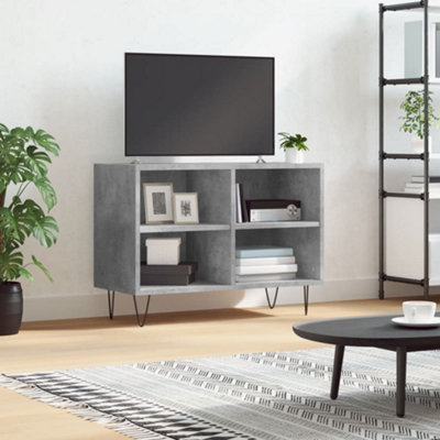 Walplus Tv Cabinet Concrete Grey 69.5X30X50 Cm Engineered Wood from B&Q