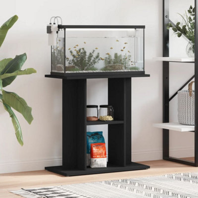 Vidaxl Aquarium Stand 60X30x60 Cm Engineered Wood Black