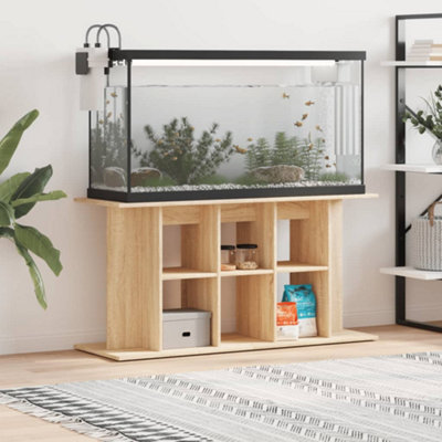 B&Q -  Aquarium Stand Sonoma Oak 120X40X60 Cm Engineered Wood - Image 5