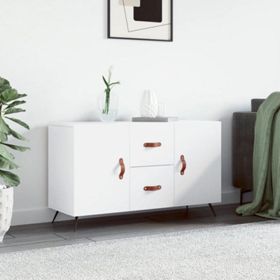 VidaXL Sideboard - White - 100x36x60 cm - Engineered Wood - Image 4
