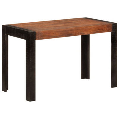 Vidaxl Dining Table Honey 120X60x76 Cm Solid Wood Mango Brown