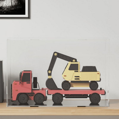 B&Q -  Display Box Transparent 56X36X37 Cm Acrylic