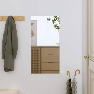 Vidaxl Wall Mirror 30X60 Cm Glass Rectangle from B&Q
