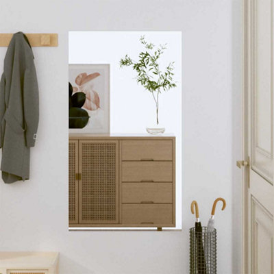 Vidaxl Wall Mirror 50X80 Cm Glass Rectangle from B&Q
