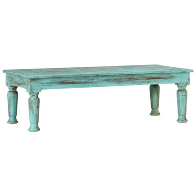 B&Q -  Coffee Table 110X50X34 Cm Solid Wood Reclaimed