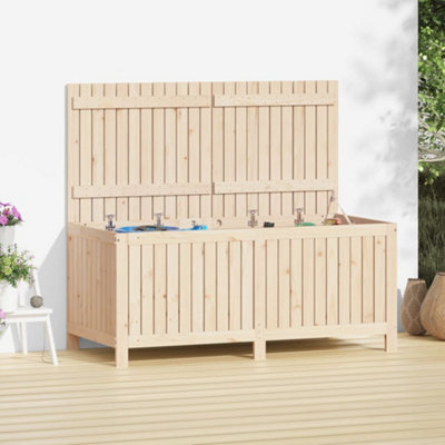 B&Q -  Garden Storage Box 147X68X64 Cm Solid Wood Pine