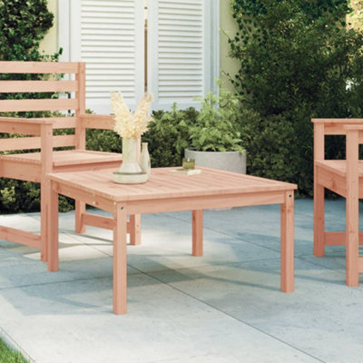 Vidaxl Garden Table 82.5X82.5X45 Cm Solid Wood Douglas from B&Q