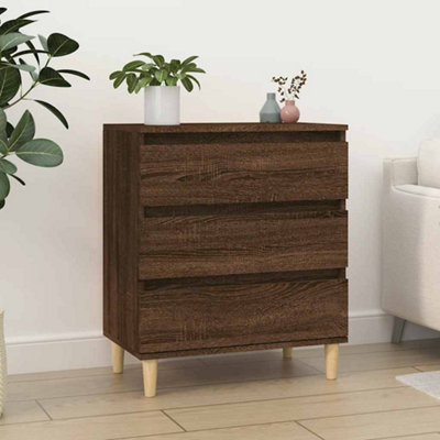 Vidaxl Sideboard Brown Oak 60X35X70 Cm Engineered Wood from B&Q