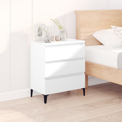 B&Q -  Sideboard White 60X35X70 Cm Engineered Wood