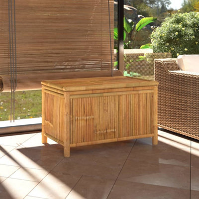 Vidaxl Garden Storage Box 90X52X55Cm Bamboo from B&Q