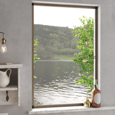 Vidaxl Insect Screen For Windows Brown 90X120 Cm from B&Q