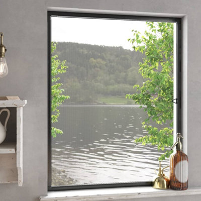 B&Q -  Insect Screen For Windows Anthracite 80X100 Cm