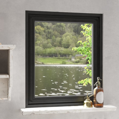 Vidaxl Magnetic Insect Screen For Windows Anthracite 100X120 Cm from B&Q
