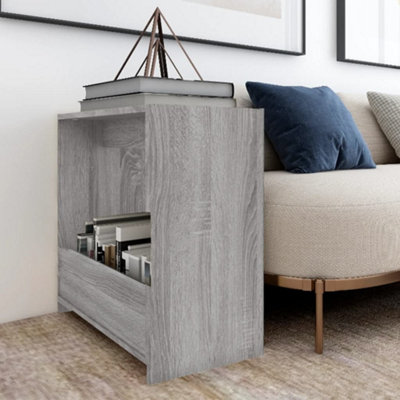 Vidaxl Side Table Grey Sonoma 50X26X50 Cm Engineered Wood from B&Q