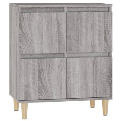 VidaXL Sideboard Grey Sonoma 60x35x70 cm Engineered Wood - Image 4