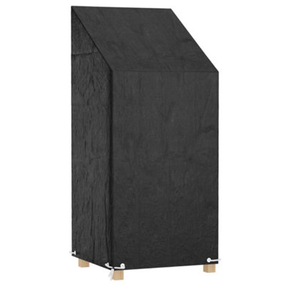 B&Q -  Graden Chair Cover 8 Eyelets 65X65X110/150 Cm Polyethylene Garden Chair Covers
