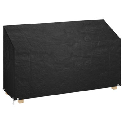 Vidaxl Garden Bench Cover 12 Eyelets 210X70X70/88 Cm Polyethylene Garden Bench Covers from B&Q