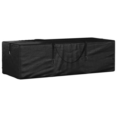 B&Q -  Garden Cushion Storage Bag Black 135X40X55 Cm Polyethylene