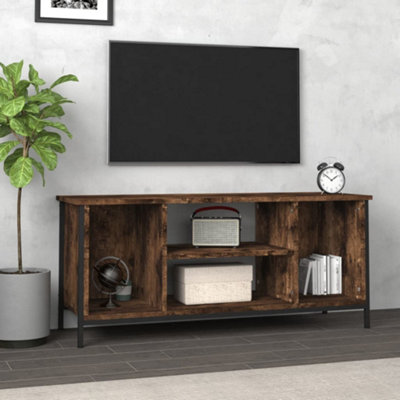 B&Q -  Tv Cabinet Smoked Oak 102X35X45 Cm Engineered Wood