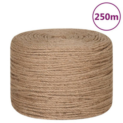B&Q -  Jute Rope 250 M Long 6 mm Thick