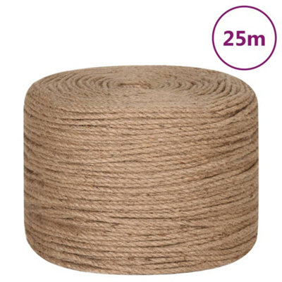 B&Q -  Jute Rope 25 M Long 8 mm Thick
