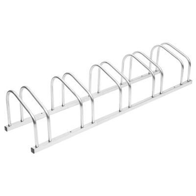 Vidaxl Bike Rack For 5 Bikes Galvanised Steel Bike Racks from B&Q