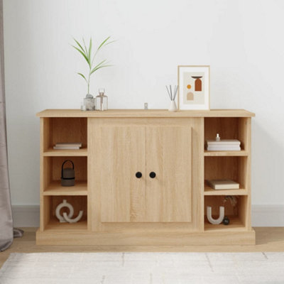 Vidaxl Sideboard Sonoma Oak 100X35.5X60 Cm Engineered Wood from B&Q