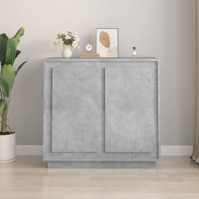 Vidaxl Sideboard Concrete Grey 80X34X75 Cm Engineered Wood from B&Q
