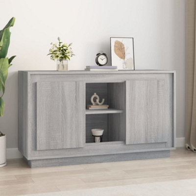 Vidaxl Sideboard Grey Sonona 102X35X60 Cm Engineered Wood from B&Q