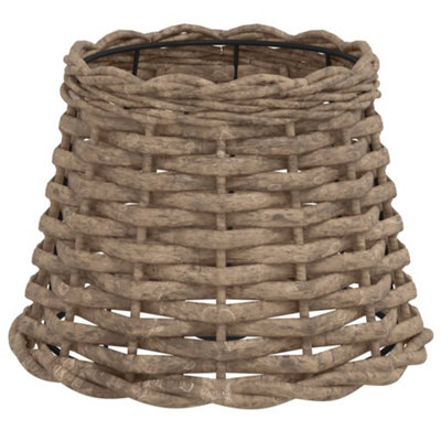 Vidaxl Lamp Shade Brown 20X15 Cm Wicker Lamp Shades from B&Q