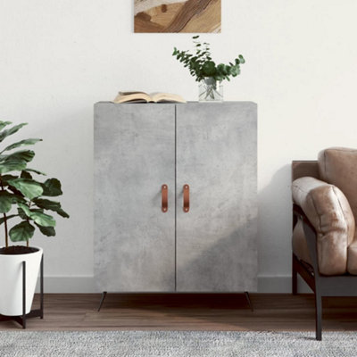 Vidaxl Sideboard Concrete Grey 69.5X34X90 Cm Engineered Wood from B&Q